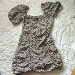 Zara polka dot dress